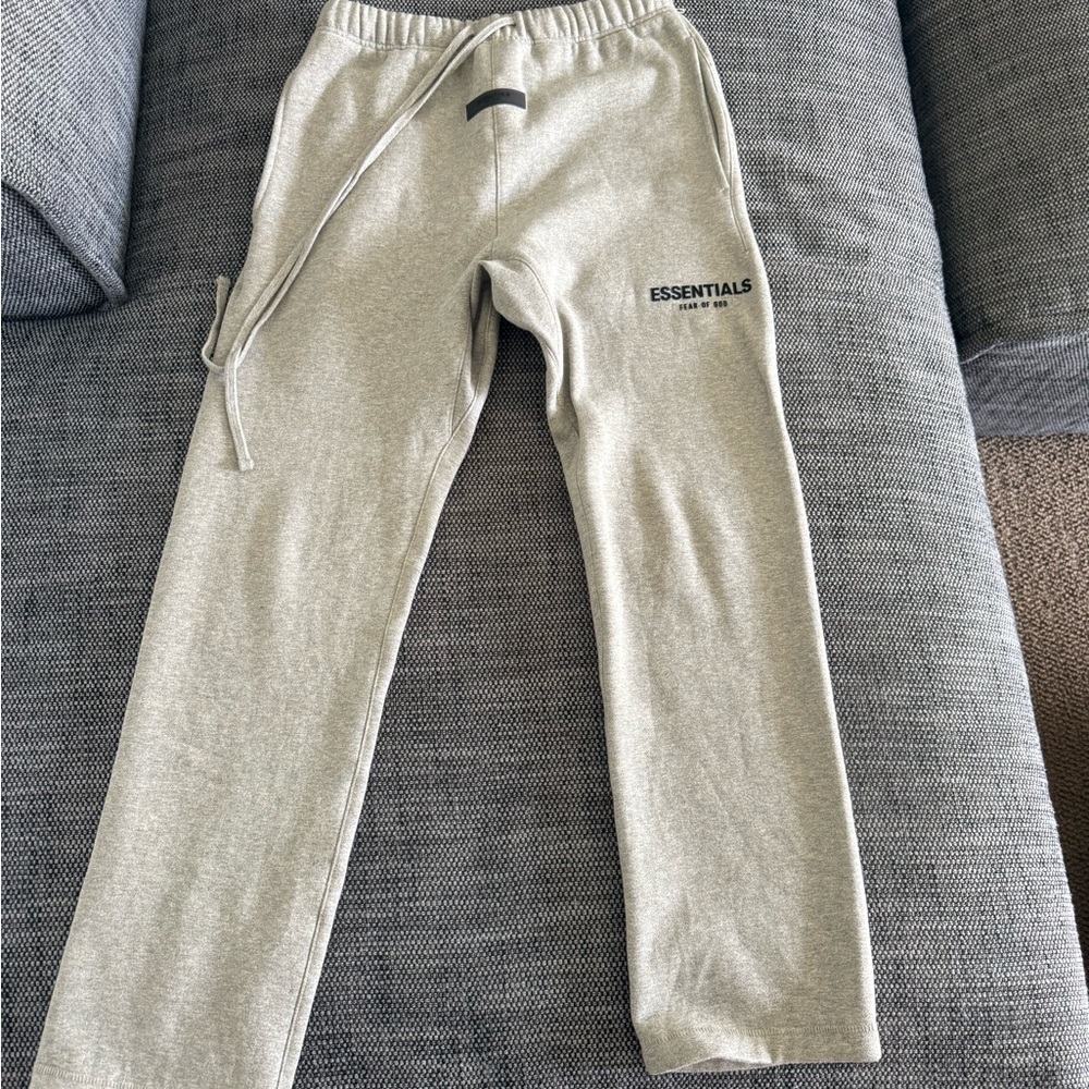 Essentials Fear of God Light Gray Men's Joggers
